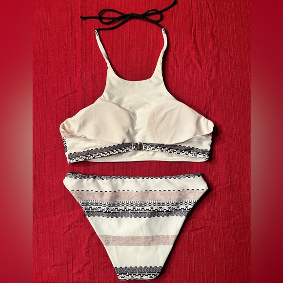 Patterned Two-Piece Swim - Picture 2 of 4